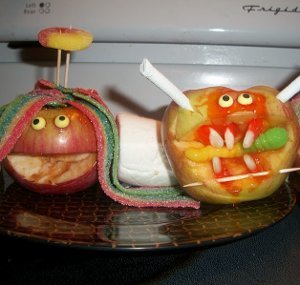 Apple Candy Monsters