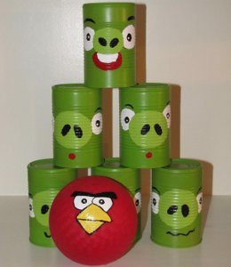 Angry Birds Can Bowling