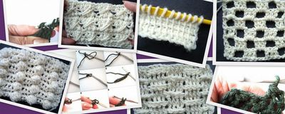 8 Simple Crochet Stitch Tutorials