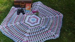 Garden Gate Afghan Crochet Pattern