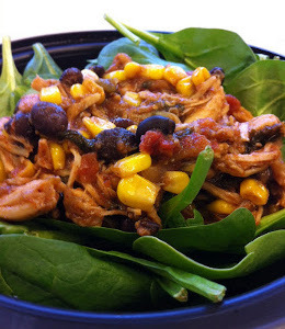 Chicken with Black Beans and Corn