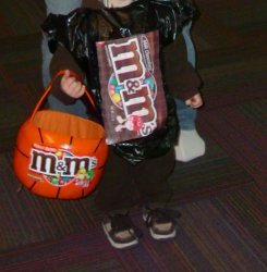 M&M Treat Bag Costume