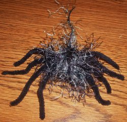 Fuzzy Yarn Spider