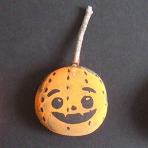 Spooky Jack-O-Lantern Stones