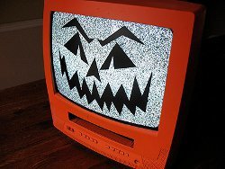 Haunted Jack O' Lantern TV