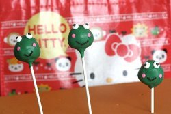 Froggy Cake Pops