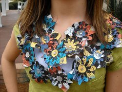 DIY Jean Flower Embellishments
