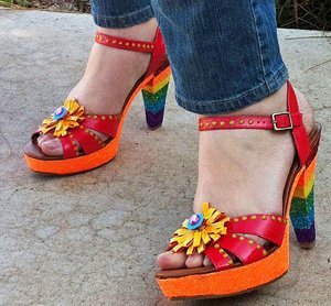 Rainbow Summer Sandals