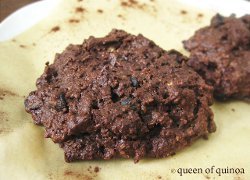 Double Chocolate Chip Quinoa Cookies