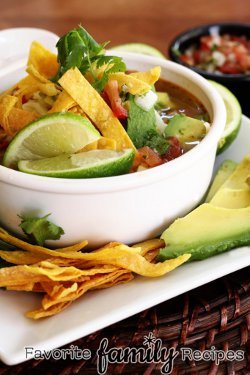 Copycat Version of Cafe Rio's Chicken Tortilla Soup