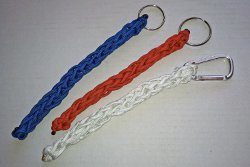 Crocheted Survival Keychain