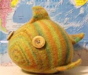 Cute Knitted Fish