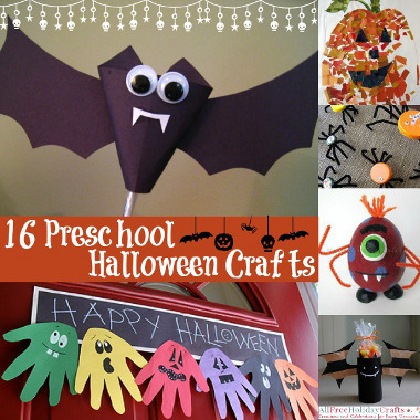 16 Preschool Halloween Crafts | AllFreeHolidayCrafts.com