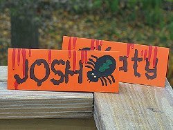 Spooky Halloween Art Place Cards