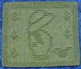 Little Garden Boy Dishcloth