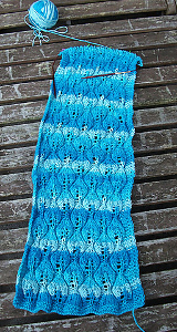 Winter Leaves Scarf