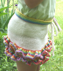 Rainbow Ruffles Skirt