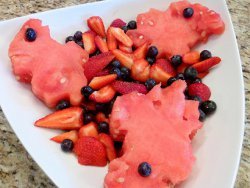 Cookie Cutter Fruit Salad