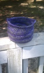 Small Crochet Basket