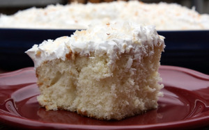 Shortcut Coconut Cream Cake