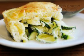 Zucchini Cheddar Puff Casserole