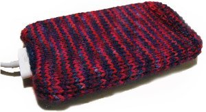 Knitted iPhone Cozy