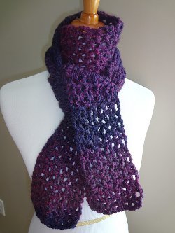 Blueberry Pie Scarf