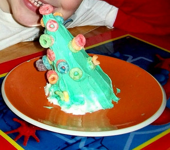 Ice Cream Cone Christmas Tree