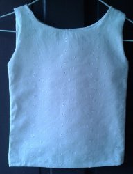 Eyelet Tank Tutorial | AllFreeSewing.com