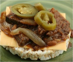 Slow Cooker Beef and Bean Sandwiches