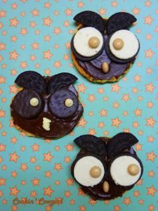 No Bake Owl Cookies