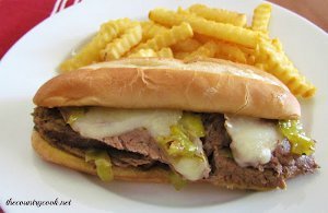 Slow Cooker Italian Beef Sandwiches