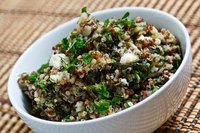 Spinach & Feta Quinoa Salad