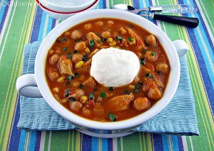 Pumpkin Chicken Chili