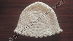 Toddler Shell Stitch Hat