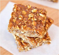 Pumpkin Peanut Butter Oatmeal Bars