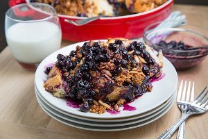 Blueberry Bake French Toast