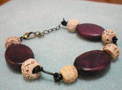 Earthy Granola Beaded Bracelet