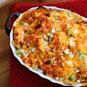 Buffalo Chicken Nachos