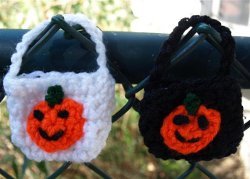 Tiny Crochet Halloween Bag