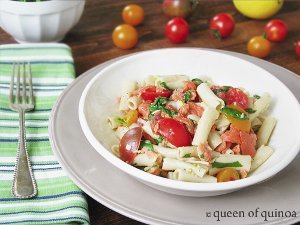 Smoked Salmon Pasta Salad