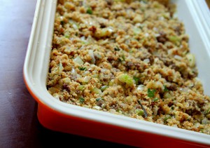 Southern Comfort Sausage and Cornbread Dressing
