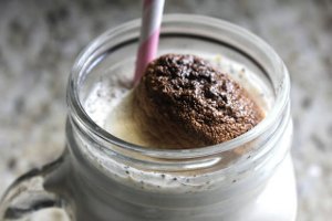 Toasted Marshmallow Milkshakes