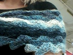 Lacy Crochet Shawl