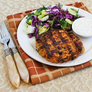 Grilled Salmon Burgers