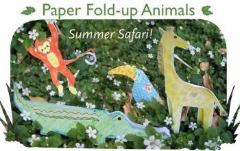 Paper Fold-Up Safari Animals