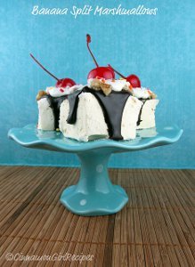 Banana Split Marshmallows