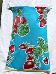 Oilcloth Peg Bag