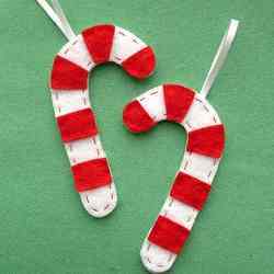 Candy Cane Crafts 14 Homemade Christmas Ornaments And Candy Cane Decorations Allfreechristmascrafts Com