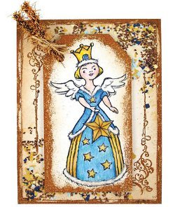 Crowned Angel Card